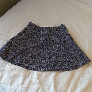 Forever 21 printed skater skirt
